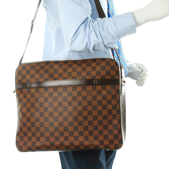 Louis Vuitton Damier Dorsoduro N45251 Men,Women Shoulder Bag Ebene